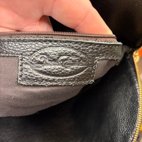 Onna Ehrlich Rachel Hobo Purse New Pebble Black Large Tassel Handbag - Picture 8 of 10